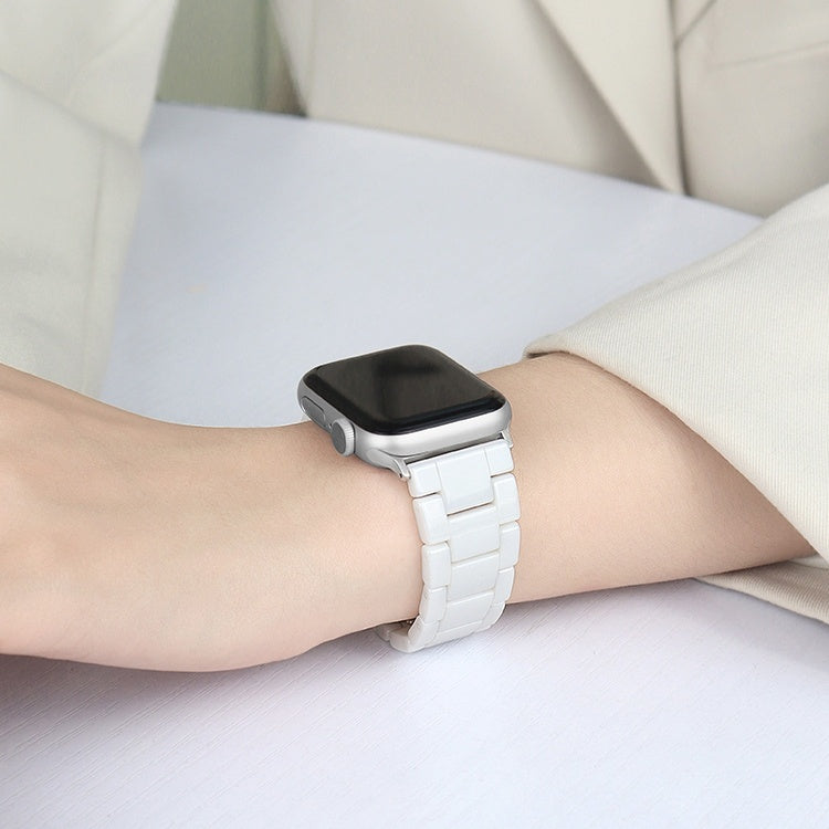 Suitable For Applewatch8 Watch Strap Metal 38 41 44 45mm Ceramic Wrist Strap