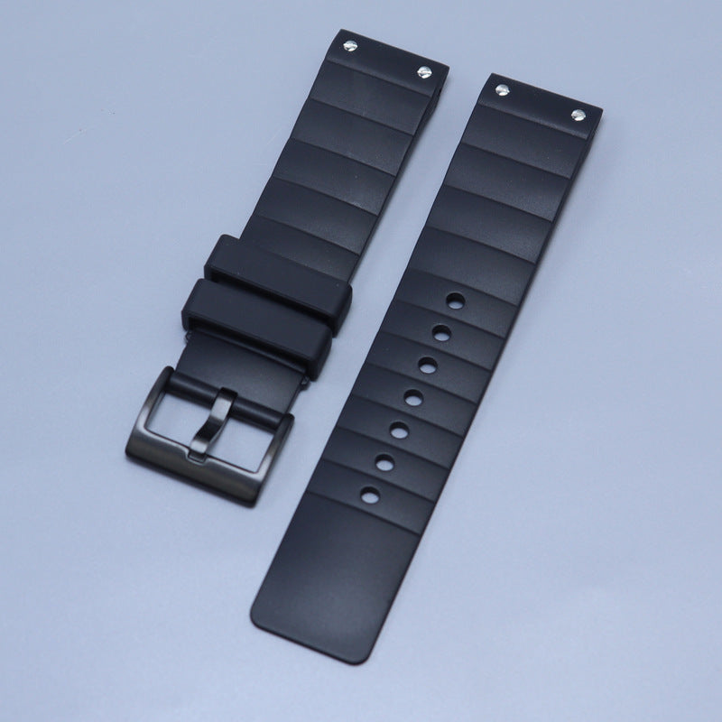 Suitable For Cardia Santos Sandus Rubber Watch Strap