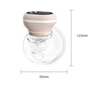 Wearable Electric Breast Silent Milk Free Hand Invisible