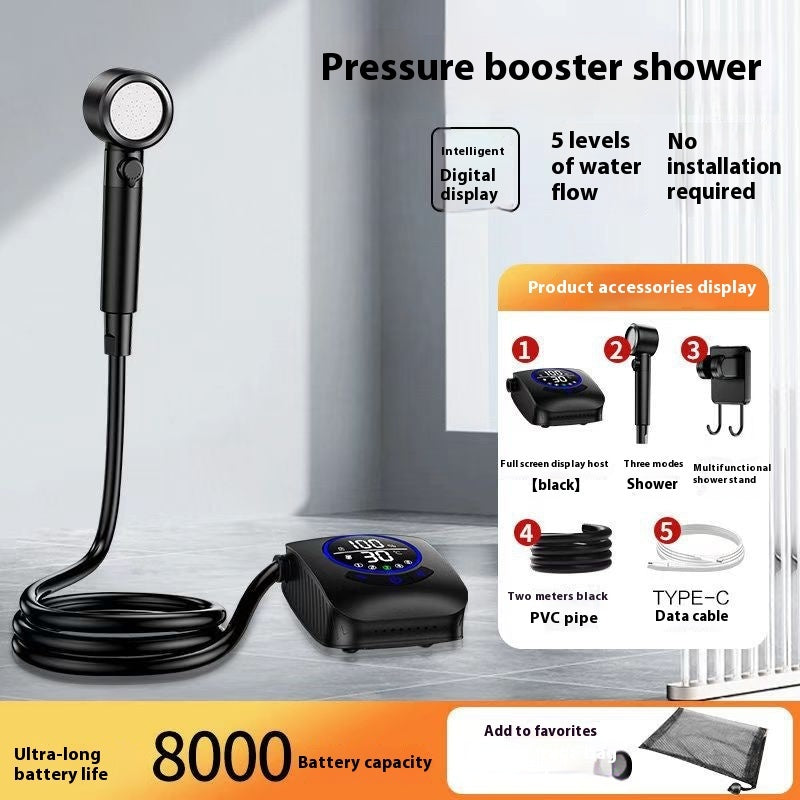 Outdoor Camping Car Wash Electric Shower