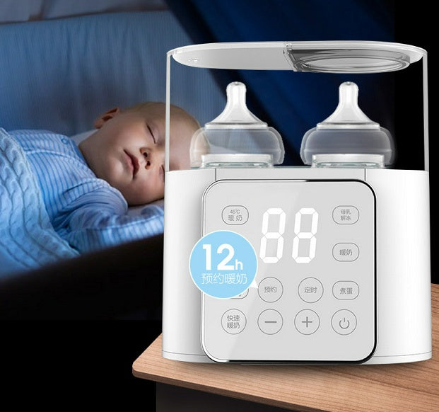 Factory Direct Supply Baby Liquid Constant Temperature Milk Warmer, Double Bottle Warmer, 2-in-1 Milk Heater, Sterilizer And Insulation Machine